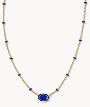 Load image into Gallery viewer, Kendra Scott Mini Elisa Framed Pendant Necklace in Gold