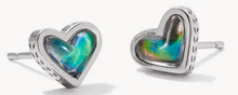 Load image into Gallery viewer, Kendra Scott Framed Ari Heart Studs