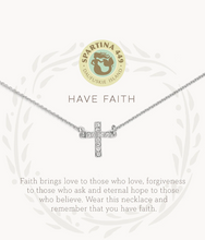 Load image into Gallery viewer, Have Faith Cross Necklace