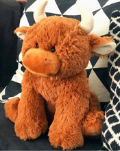 Load image into Gallery viewer, Highland Cow Plushy