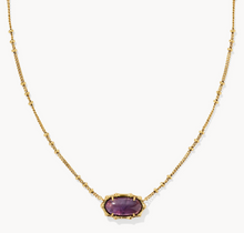 Load image into Gallery viewer, Kendra Scott Elisa Bamboo Framed Pendant Necklace