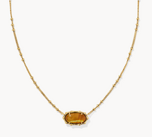 Load image into Gallery viewer, Kendra Scott Elisa Bamboo Framed Pendant Necklace