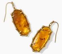 Load image into Gallery viewer, Kendra Scott Elle Bamboo Framed Drop Earrings