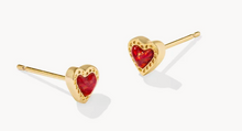Load image into Gallery viewer, Kendra Scott Mini Ari Heart Stud Earrings
