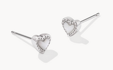 Load image into Gallery viewer, Kendra Scott Mini Ari Heart Stud Earrings