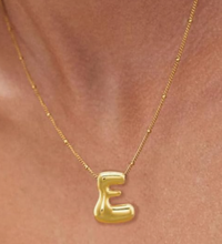 Load image into Gallery viewer, Bubble Letter Necklaces