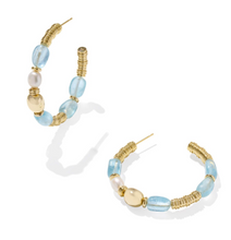 Load image into Gallery viewer, Kendra Scott Melody Beaded Hoop Earrings
