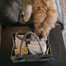 Load image into Gallery viewer, Diaper Caddy in Peppercorn