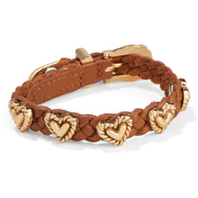 Load image into Gallery viewer, Brighton Roped Heart Braid Bandit Bracelet