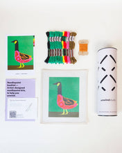 Load image into Gallery viewer, Folk Goose Needlepoint Kit