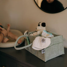 Load image into Gallery viewer, Diaper Caddy in Sage Green
