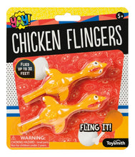 Load image into Gallery viewer, Yay! Chicken Flingers Impulse Toy, Fling Toy, Spring