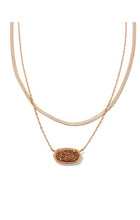 Load image into Gallery viewer, Kendra Scott Elisa Herringbone Multistrand Necklace