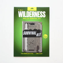 Load image into Gallery viewer, Wilderness Wallet Survival Kit