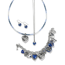Load image into Gallery viewer, Brighton One Heart Link Charm Bracelet
