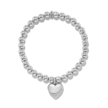 Load image into Gallery viewer, Brighton Meridian Petite Wave Heart Stretch Bracelet