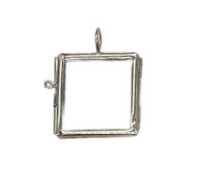 Load image into Gallery viewer, Glass Memory Locket Charms