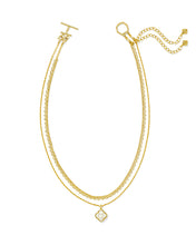 Load image into Gallery viewer, Kendra Scott Mallory Rose Multi Strand Necklace