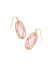Load image into Gallery viewer, Kendra Scott Elle Lattice Frame Drop Earrings