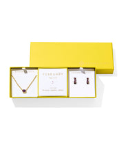 Load image into Gallery viewer, Kendra Scott Cailin Birthstone Gift Set in Gold