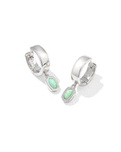 Load image into Gallery viewer, Kendra Scott Mini Ellie Wide Huggie Earring in Silver