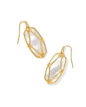 Load image into Gallery viewer, Kendra Scott Elle Lattice Frame Drop Earrings