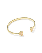 Load image into Gallery viewer, Kendra Scott Ari Heart Gold Cuff Bracelet