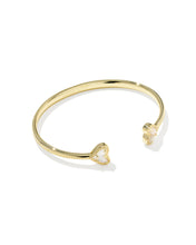 Load image into Gallery viewer, Kendra Scott Ari Heart Gold Cuff Bracelet