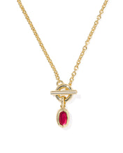 Load image into Gallery viewer, Kendra Scott Mini Elisa Toggle Pendant Necklace