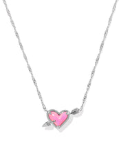 Load image into Gallery viewer, Kendra Scott Ari Heart Arrow Pendant Necklace