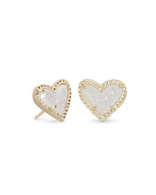 Load image into Gallery viewer, Kendra Scott Framed Ari Heart Studs