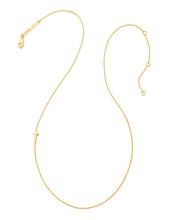 Load image into Gallery viewer, Kendra Scott Cross Inline Necklace