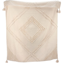 Load image into Gallery viewer, Tufted Diamonds Throw