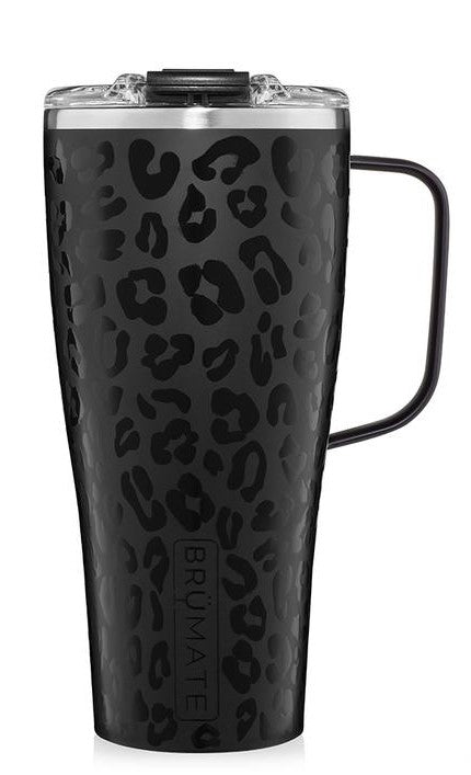 BruMate Toddy XL mug onyx leopard