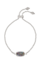 Load image into Gallery viewer, Kendra Scott Elaina Silver Adjustable Bracelets