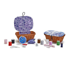 Load image into Gallery viewer, Chinoiserie Sewing Kit Basket