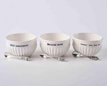 Load image into Gallery viewer, Salsa Trio Dip Bowl Set
