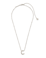 Load image into Gallery viewer, Kendra Scott Silver Letter Pendant Necklace