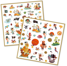 Load image into Gallery viewer, Pirate Sticker Sheets