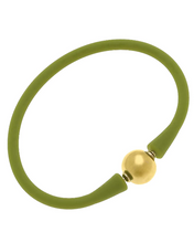 Load image into Gallery viewer, Bali Gold Bead Silicone Bracelet