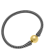 Load image into Gallery viewer, Bali Gold Bead Silicone Bracelet