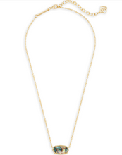 Load image into Gallery viewer, Kendra Scott Elisa Gold Pendant Necklace In Abalone Shell