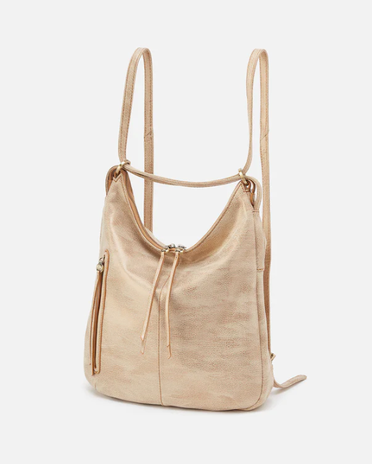 Suede Merrin Convertible Backpack HOBO MERRIN Convertible Backpack