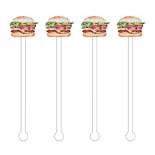 Load image into Gallery viewer, Cheeseburger Acrylic Sticks