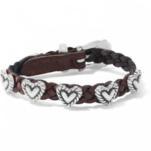 Load image into Gallery viewer, Brighton Roped Heart Braid Bandit Bracelet