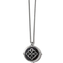 Load image into Gallery viewer, Brighton Interlok Noir Heirloom Reversible Necklace