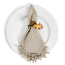 Load image into Gallery viewer, Autumn Leaf Napkin Ring