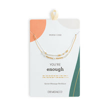 Load image into Gallery viewer, Morse Code Necklaces