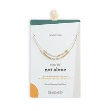 Load image into Gallery viewer, Morse Code Necklaces