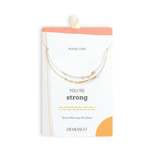 Load image into Gallery viewer, Morse Code Necklaces